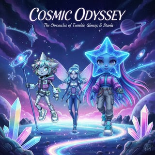 Little Star's Adventure in the Magic Galaxy
