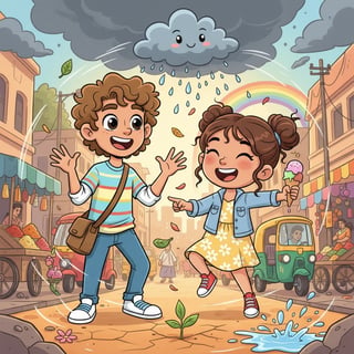 Rain in the Desert