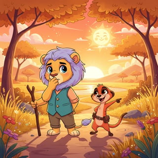 The Shy Lion Who Found His Roar