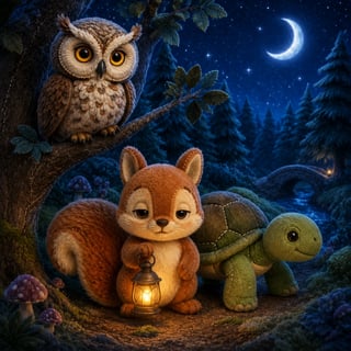 Pip's Gentle Forest Day