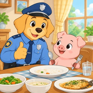 ラブール警部「食べ残しは捨ててはいけません！」