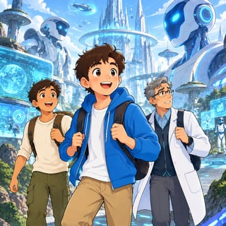 El Viaje al Mañana - science-fiction