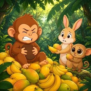 Bibo the Monkey Who Didn't Want to Share