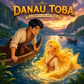 Legenda Danau Toba - fairy-tale