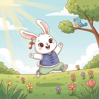 小兔子的新朋友