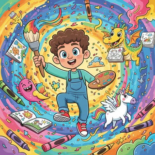 Milo Doodle's Happy Creations
