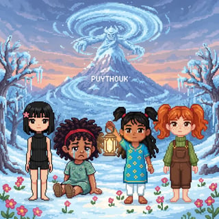 L'Appel du Printemps : Les Quatre Amies et le Secret du Puythouk