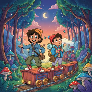 Hawke and Miguel's Forest Friendship