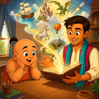 Witty Gopal and the Magic of Books