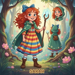 Sarah Says Book 1: All About Me and ABC