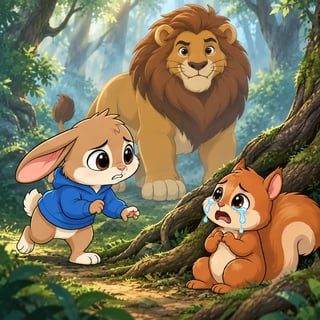 Nino and the Forest of the Brave - fairy-tale