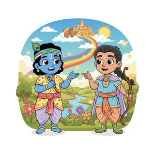 Krishna's Wisdom for Arjuna