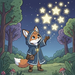 Flicker the Little Fox and the Lost Star