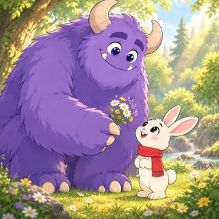 Grumi, el monstruo del corazón gigante