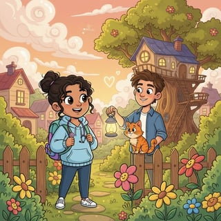 Malu and the Mysterious Neighbor