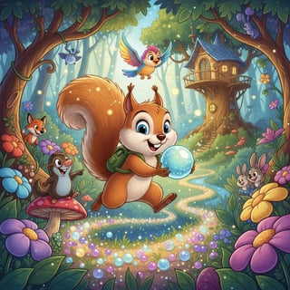 Pip's Glimmering Berry Adventure