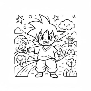 goku coloring pages