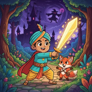 अर्जुन और जादुई तलवार