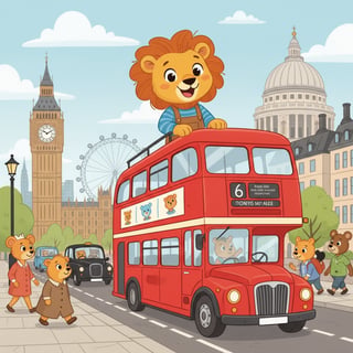 write me a book in english about london sightseein