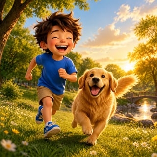 Leo and Barnaby's Golden Summer