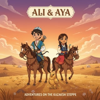 Ali and Aya's Steppe Adventure