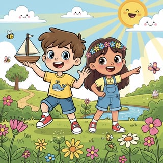 Bud and Muff's Sunny Fun