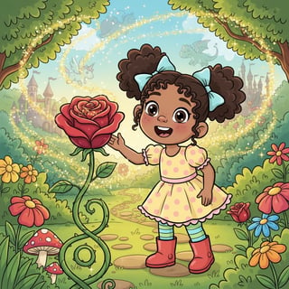 Elara and the Whispering Rose