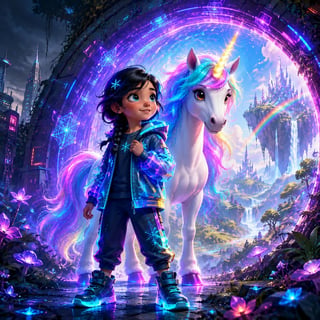 Elsa's Enchanted Journey: The Land of Unicorns