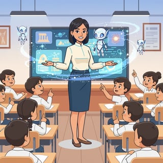 Aliya and the Magic of Time: A Teacher's Tale