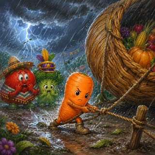 Cody the Brave Little Carrot