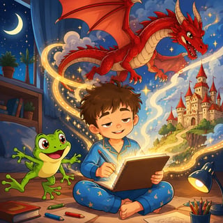 The Magic Sketchbook - creative