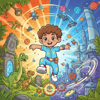 Timmy's Time-Traveling Adventures