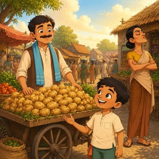 गरीब आलू और उसकी बड़ी जीत - growth