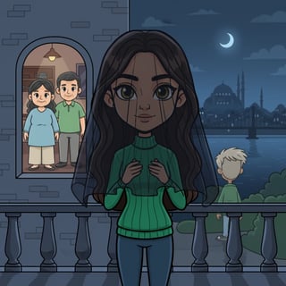 The Girl Behind the Veil