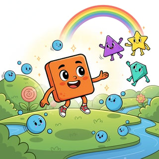 Pip and the Wobbleton Shapes