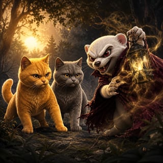 The Golden Spark and the Silver Shadow