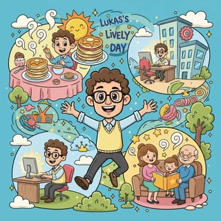 Lukas's Lively Day