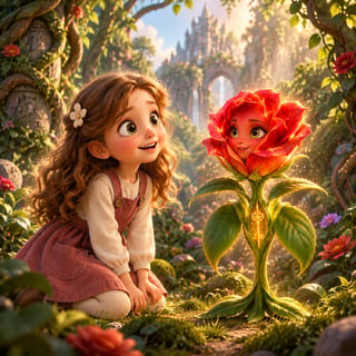 Anya and the Whispering Rose - fairy-tale