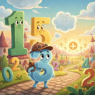 Przygody cyfry 3 - educational