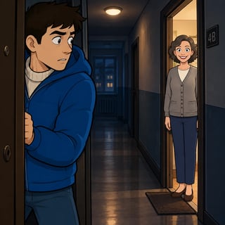 The Woman in 4B - mystery