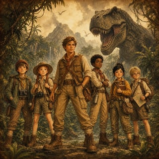 Misi Pengembaraan Dinosaur - adventure