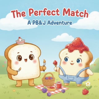 The Perfect Match: A PB&J Adventure - friendship