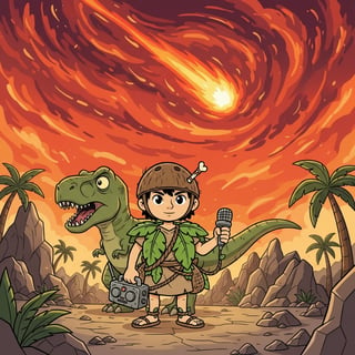 Jurassic Apocalypse – Sora and the Prehistoric Crew