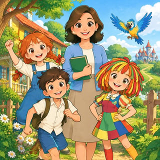 A Turma do Terceiro Ano e o Sítio Mágico