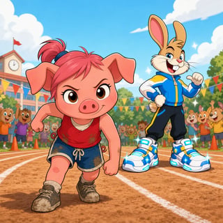 Penny Pig's Big Race