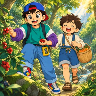 Golu and Molu's Great Forest Feast