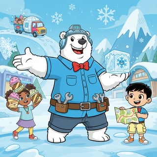 Freezy Bear's Frosty Fix-Up!