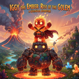 Iggy's Fiery Journey: The Birth of a Volcano