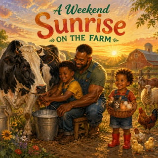 A Weekend Sunrise on the Farm