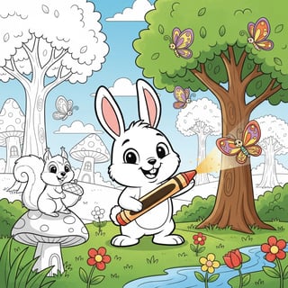 Barnaby’s World of Wonder: A Coloring Adventure